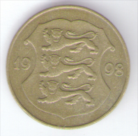 ESTONIA 1 KROON 1998 - Estonie