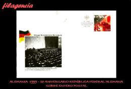 EUROPA. ALEMANIA. ENTEROS POSTALES. SOBRE ENTERO POSTAL 1999. 50 ANIVERSARIO DE LA REPÚBLICA FEDERAL ALEMANA - Sobres - Nuevos