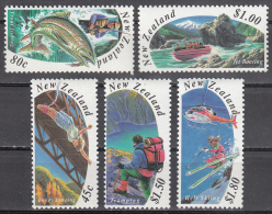 New Zealand   Scott No. 1192-96    Mnh   Year   1994 - Ungebraucht