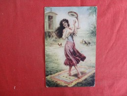 Gypsy Dancer Not Mailed  Has Stamp Message & Address Not Mailed   Ref 1227 - Zonder Classificatie