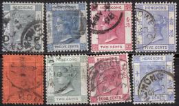 G.B. - HONG  KONG - CHINA - LOT  Q. VICTORIA - Used - GOOD - Used Stamps