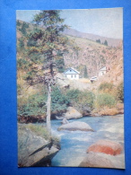 Ak-Suu , Mountain River - Nature Of Kyrgyzstan - 1969 - Kyrgyzstan USSR - Unused - Kyrgyzstan