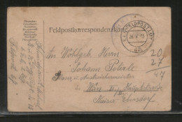 AUSTRIA HUNGARY 1915 WW1 26.V.1915 FELDPOST OFFICE 67 DRAGOON REGIMENT 15 - Guerre Mondiale (Première)