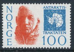 NORWAY/Norwegen 1971, 10th Anniv Of Antarctic Treaty, Set Of 1v** - Tratado Antártico