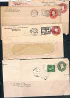 Estados Unidos.  Conjunto De 6 Sobre Enteros Postales Circulados - Other & Unclassified