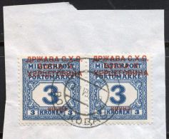 YUGOSLAVIA - JUGOSLAVIA -  S.H.S.  BOSNA  - PORTO  - BOS.  KOBAŠ - 1919 - Portomarken