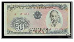 Vietnam Viet Nam UNC 50 Dong Banknote - Vietnam