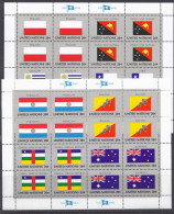 UnitedNations1984: Yvert416-31mnh** Sheetlets Catalogue Value 87Euros($118) - Hojas Y Bloques