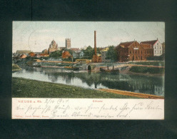 AK - Neuss A. Rhein - Erftcanal ( Canal Usine Industrie Verlag Jacob Breuer) - Neuss