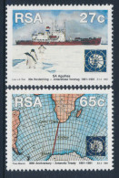 SOUTH AFRICA RSA 1991, 30th Anniversary Antarctic Treaty, Set Of 2v** - Antarktisvertrag