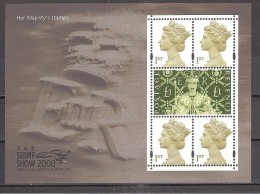 ** 2000 GRAN BRETAGNA STAMP SHOW 2000 MNH SHEET BF 11 - Neufs