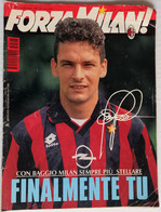 FORZA MILAN  DEL LUGLIO -AGOSTO 1995  (CART 50 B) - Sports