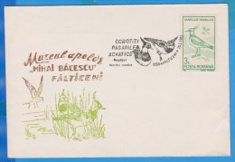 BIRDS, VANELLUS VANELLUS, SPECIAL COVER , 1993, ROMANIA - Picotenazas & Aves Zancudas