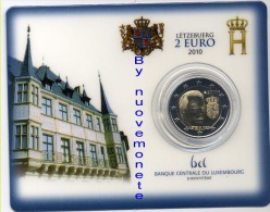 LUSSEMBURGO Coincard 2010  Con 2 Euro Stemma Del Granducato BU - Luxemburgo