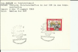 ALEMANIA DDR BERLIN DEPORTES MILITARES EJERCITO - Sonstige & Ohne Zuordnung