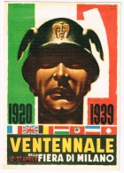 M1472 1939 - Ventennale Della Fiera Di Milano - Illustrazione  - Riproduzione / Non Viaggiata - Foires