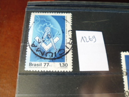 TIMBRE OBLITERE DU BRESIL YVERT N° 1269 - Used Stamps