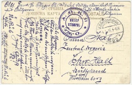 Bulgaria 1915 German Fieldpost During Bulgarian Occupation Of Skopje - Guerra