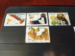 TIMBRE OBLITERE DU BRESIL YVERT N° 1397.1400 - Used Stamps