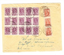 Russland - 1923 Brief Mit 70 R. Im 15-er Block Nach Berlin - Storia Postale