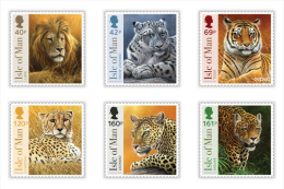Isle Of Man    2013  Big Cats  Tijgers Postfris/mnh - Unused Stamps