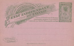 A27 - Entier Postal Du  Congo Old  Postcard Postal Stationery.. - Ganzsachen