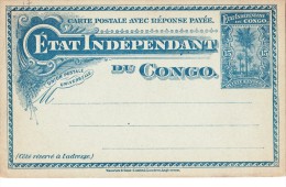 A27 - Entier Postal Du  Congo Old Unused Postcard Postal Stationery. - Postwaardestukken