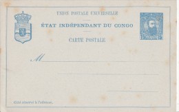 A27 - Entier Postal Du  Congo Old Unused Postcard Postal Stationery. - Ganzsachen