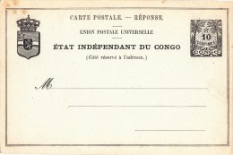 A27 - Entier Postal Du  Congo Old Unused Postcard Postal Stationery. - Stamped Stationery