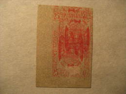 FACTURAS Y RECIBOS Imperforated PRINTING ERROR Poliza Tasa Fiscal Tax Due Revenue Poster Stamp Label Viñeta SPAIN - Servizi