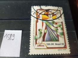 TIMBRE  DU BRESIL YVERT N° 1589 - Used Stamps