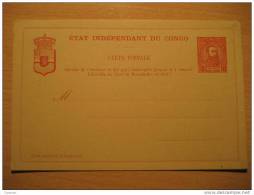 Etat Independant 10c Libreville Mossamedes Postal Stationery Card BELGIAN CONGO Belgium Africa - Ganzsachen
