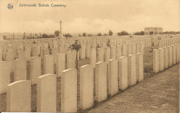 Zonnebeke- Zantvoorde- British Cemetery - Soldatenfriedhöfen