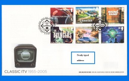 GB 2005-0005, 50th Anniv Of ITV FDC, Tallents House SHS - 2001-10 Ediciones Decimales