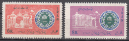 Iran    Scott No. 1403-4    Unused Hinged    Year  1966 - Iran