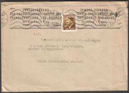 BuM1145 - Böhmen Und Mähren (1943) Prag 25 - Praha 25 (machine Postmark) Letter-form, Tariff: 30h (stamp: Adolf Hitler) - Briefe U. Dokumente