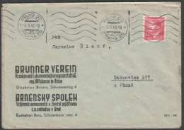 BuM1150 - Böhmen Und Mähren (1945) Prag 25 - Praha 25 (d1); Letter, Tariff: 1,20K (stamp: Adolf Hitler) - Briefe U. Dokumente