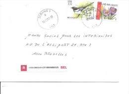 Belgique ( Lettre En Recommandé De 2002 De Seraig5 Vers Bruxelles à Voir) - Covers & Documents