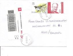 Belgique ( Lettre En Recommandé De 2002 De Aalst1 Vers Bruxelles à Voir) - Lettres & Documents