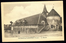 Cpa Du 89  Courson Les Carrières Le Marché    BOR9 - Courson-les-Carrières