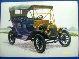 CARTOLINA MACCHINE D'EPOCA  FORD  MOD. T  (= LIZZIE =)  1908 (ORIGINALE  RIPRODUZIONE  VIETATA) - Voitures D'époque