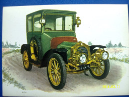 CARTOLINA MACCHINE D'EPOCA  DE DION & BOUTON - B/G  1907 (ORIGINALE  RIPRODUZIONE  VIETATA) - Oldtimers