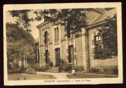 Cpa Du 41  Oucques Ecole De Filles  ..  Marchenoir  Blois  EE8 - Marchenoir