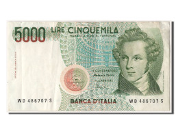 Billet, Italie, 5000 Lire, 1985, 1985-01-04, TTB+ - 5000 Liras