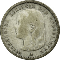 Monnaie, Pays-Bas, Wilhelmina I, 10 Cents, 1896, TB, Argent, KM:116 - 10 Centavos