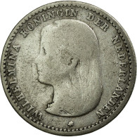 Monnaie, Pays-Bas, Wilhelmina I, 10 Cents, 1892, TB, Argent, KM:116 - 10 Centavos