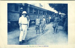 Un Arrêt Sur La Ligne De Matadi En 1925 - Andere & Zonder Classificatie