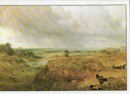 Z17 FICHE RIGIDE FORMAT CPM THEME ARTS ET PEINTURE ROMANTIQUE PAR CONSTABLE Hampstead Heath - Sammlungen