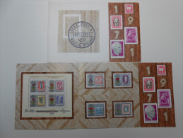 Hungary 1971. Budapest '71 Set + Sheet On Souvenir Card With Special Cancelling ! - Covers & Documents