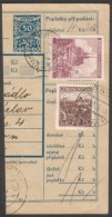 BuM1395 - Böhmen Und Mähren (1939) Prag 11 - Praha 11 / Bezdekov (Postal Parcel Dispach) Tariff 50h + 4,2K (mixed Frank. - Briefe U. Dokumente